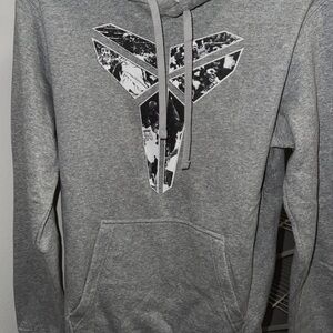 Gray Kobe Bryant Graphic Hoodie